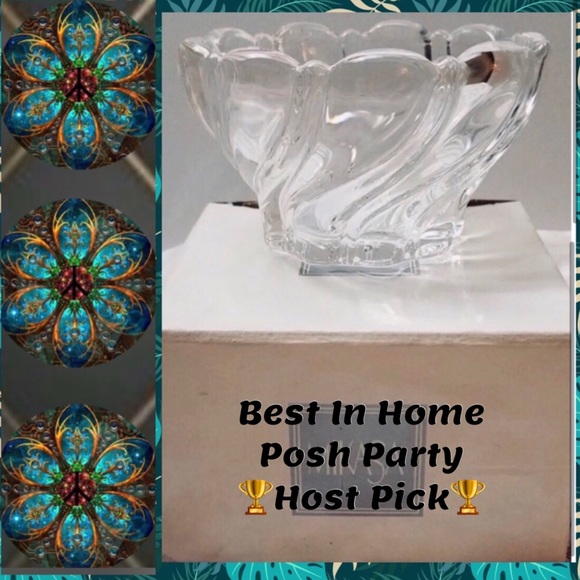 🏠• 🏆HP🏆 • Mikasa Crystal Bowl - Picture 1 of 4